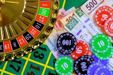 Relax Gaming table interface and betting layout